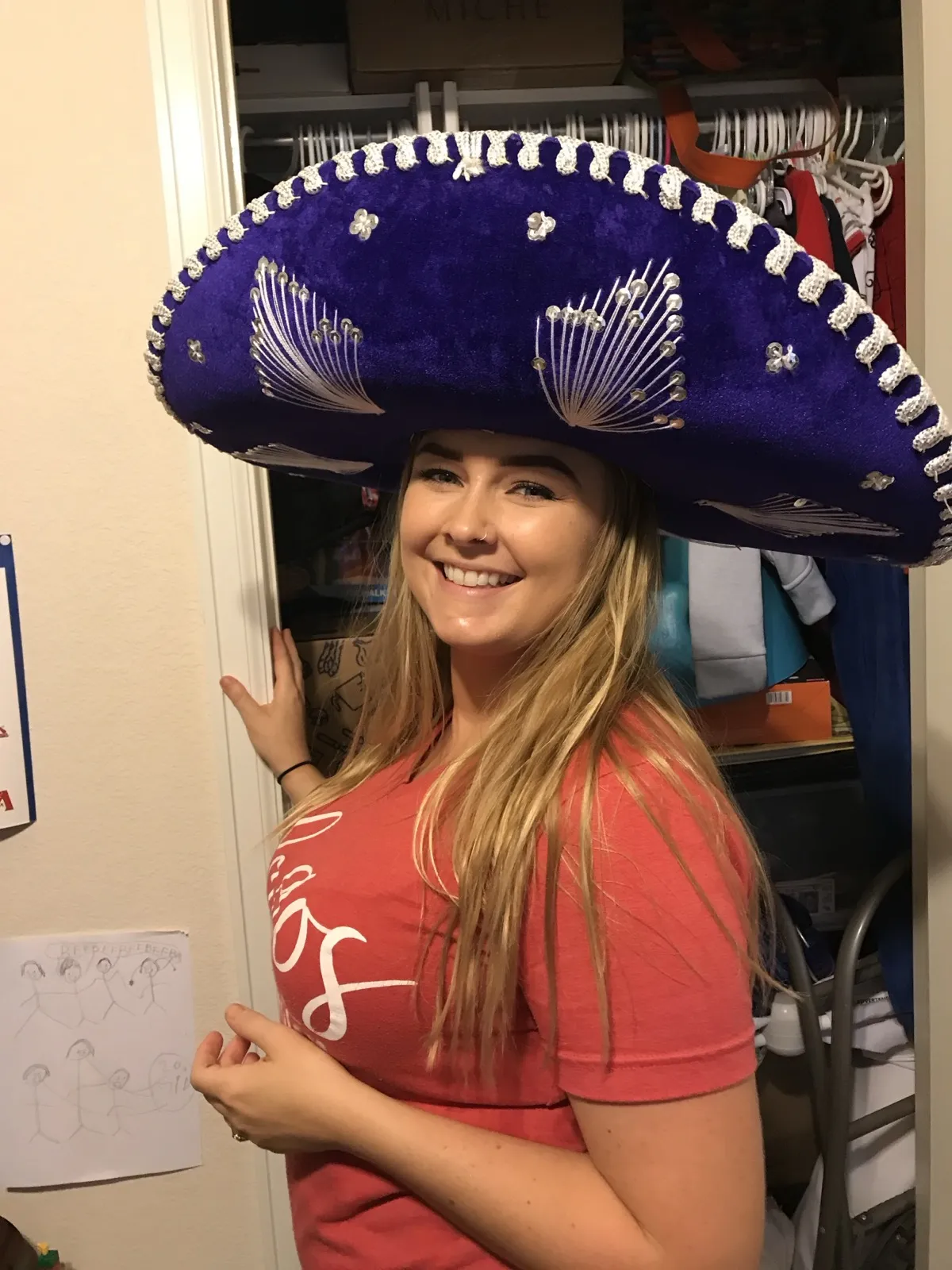 Chaos Coordinator having fun with a sombrero